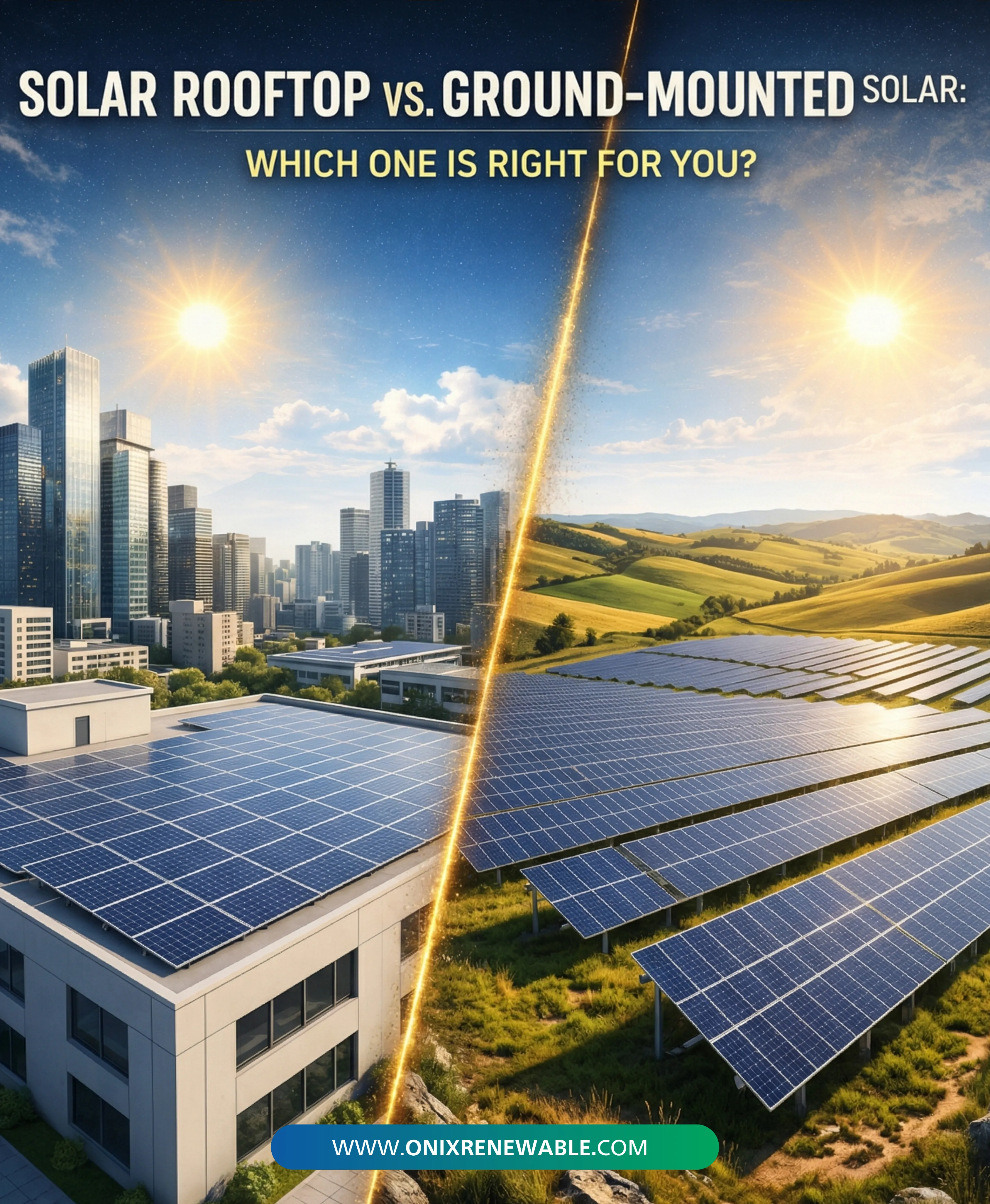 Solar Rooftop vs Ground Mounted Solar: Which System is Best for Your Needs?